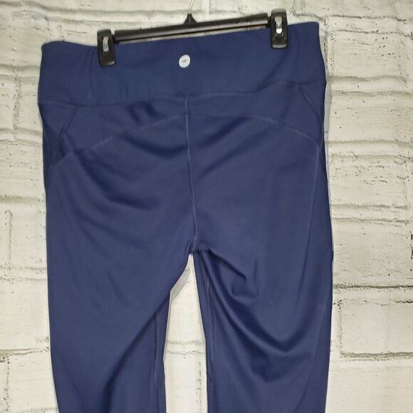 Avia cropped blue leggings size 16-18 - Picture 5 of 7